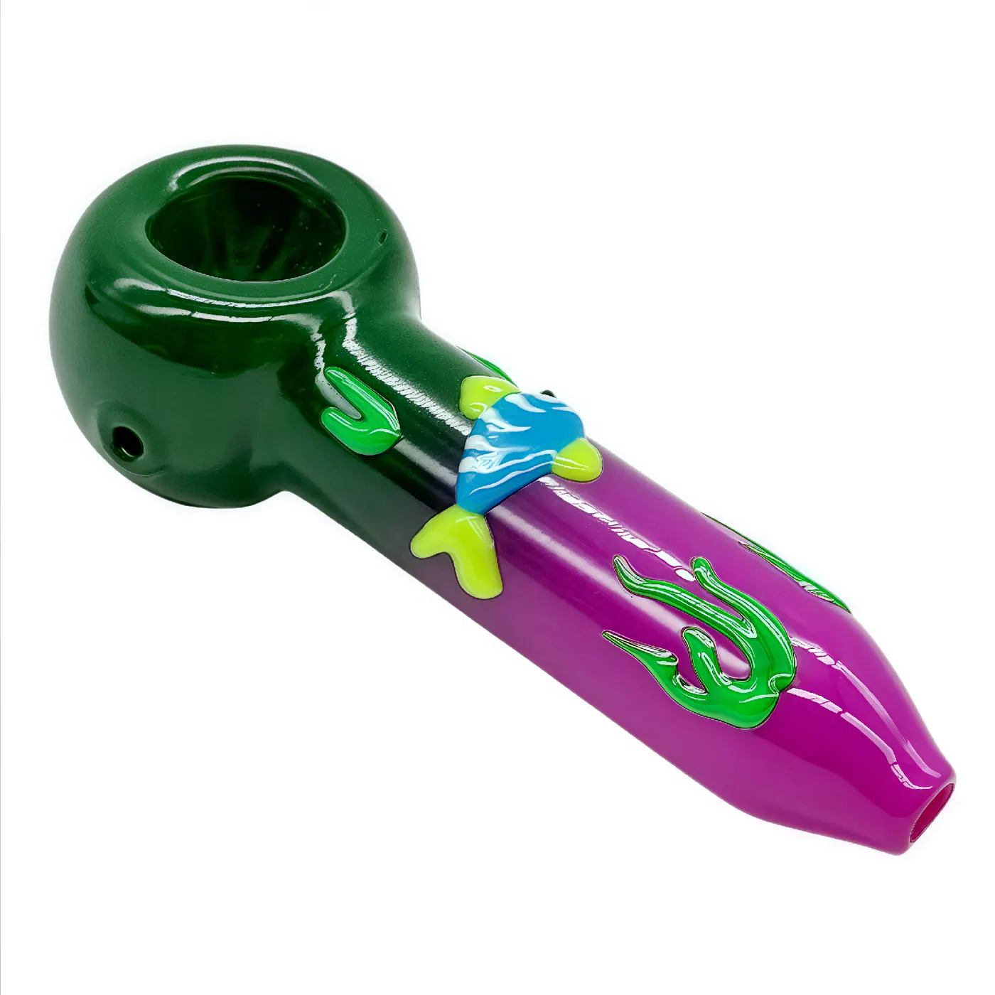 GP128 glass hand pipe