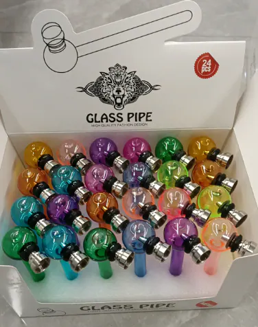 GP147 glass hand pipe